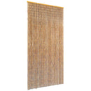 vidaXL bambusz szúnyogháló ajtófüggöny 90 x 220 cm