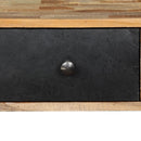 vidaXL tömör újrahasznosított fa tálalóasztal 120 x 30 x 76 cm
