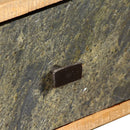 vidaXL tömör újrahasznosított tíkfa dohányzóasztal 90 x 65 x 40 cm