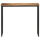 vidaXL újrahasznosított tömör tíkfa konzolasztal 90 x 30 x 76 cm