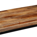 vidaXL újrahasznosított tömör tíkfa konzolasztal 90 x 30 x 76 cm