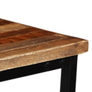 vidaXL újrahasznosított tömör tíkfa konzolasztal 90 x 30 x 76 cm