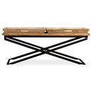 vidaXL tömör mangófa dohányzóasztal 110 x 55 x 42 cm