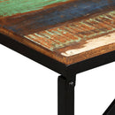 vidaXL tömör újrahasznosított fa pad 110 x 35 x 45 cm