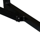 vidaXL tömör újrahasznosított fa pad 110 x 35 x 45 cm