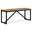 vidaXL tömör mangófa pad 110 x 35 x 45 cm