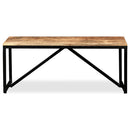 vidaXL tömör mangófa pad 110 x 35 x 45 cm