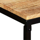 vidaXL tömör mangófa pad 110 x 35 x 45 cm