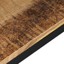 vidaXL tömör mangófa pad 160 x 35 x 45 cm