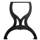 vidaXL 2 db öntöttvas pad láb X-alakú vázzal