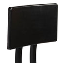 vidaXL 2 db tömör újrahasznosított fa bárszék