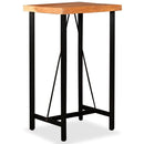 vidaXL tömör akácfa bárasztal 60 x 60 x 107 cm