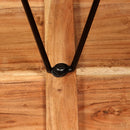 vidaXL tömör akácfa bárasztal 60 x 60 x 107 cm