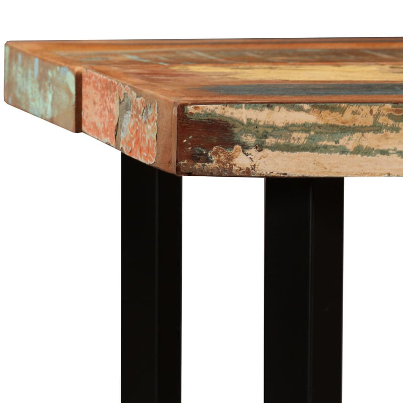 vidaXL tömör újrahasznosított fa bárasztal 150 x 70 x 107 cm