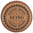 vidaXL 4 db valódi bőr bárszék