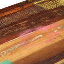 vidaXL 3-fiókos újrahasznosított fa dohányzóasztal 100 x 50 x 35 cm