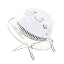 vidaXL halogén konvekciós sütő hosszabbító gyűrűvel 800 W 10 L