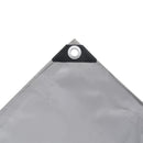 vidaXL szürke takaróponyva 650 g/m² 3 x 4 m