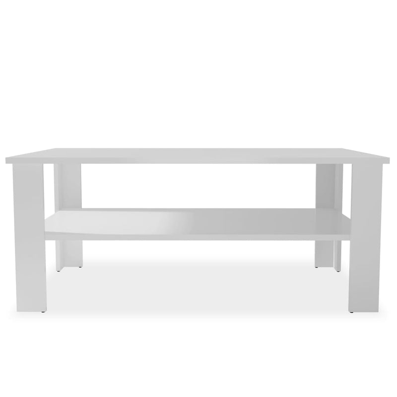 vidaXL fehér faforgácslap dohányzóasztal 100 x 59 x 42 cm
