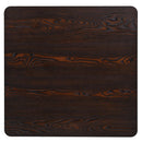 vidaXL sötét hamuszínű MDF/acél bisztró asztal 80 x 80 x 75 cm