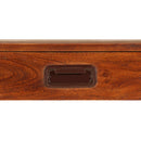 vidaXL tömör akácfa íróasztal mézszínű felülettel 110 x 50 x 76 cm