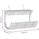 vidaXL vízijácint macskaágy párnával 37 x 20 x 20 cm