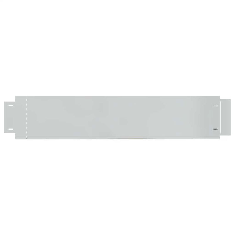 vidaXL 15 db galvanizált acél gyepkerítés 100 x 20 cm