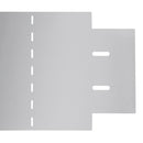 vidaXL 15 db galvanizált acél gyepkerítés 100 x 20 cm