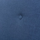 vidaXL 2 részes kék huzatú ülőgarnitúra