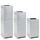 vidaXL érintős LED-es sziget páraelszívó LCD-kijelzővel 756 m³/óra