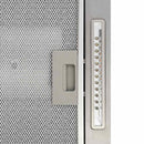 vidaXL érintős LED-es sziget páraelszívó LCD-kijelzővel 756 m³/óra