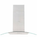 vidaXL rozsdamentes acél sziget páraelszívó 90 cm 756 m³/óra LED