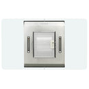 vidaXL rozsdamentes acél sziget páraelszívó 90 cm 756 m³/óra LED