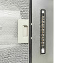 vidaXL rozsdamentes acél sziget páraelszívó 90 cm 756 m³/óra LED