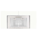 vidaXL rozsdamentes acél, fali páraelszívó 90 cm 756 m³/óra LED