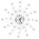 vidaXL modern küllemű kvarcszerkezetes falióra, 50 cm átmérőjű