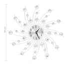 vidaXL modern küllemű kvarcszerkezetes falióra, 50 cm átmérőjű