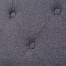 vidaXL 2 részes szürke szövet ülőgarnitúra