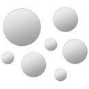 vidaXL 7 darabos kör alakú falitükör-készlet