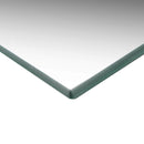 vidaXL négyzet alakú falitükör 60 x 60 cm