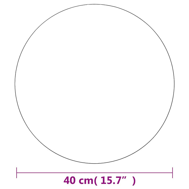 vidaXL kör alakú tükör 40 cm