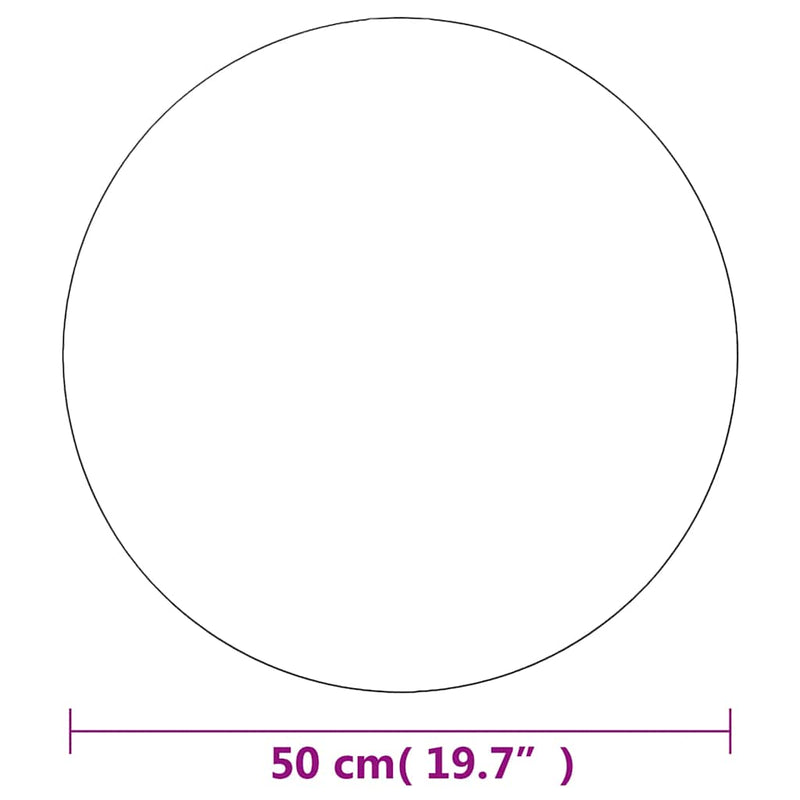 vidaXL kör alakú tükör 50 cm