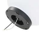vidaXL 2 db LED gömblámpa 25 cm PMMA
