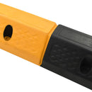 vidaXL 2 db gumi parkolási ütköző 49 x 15 x 9 cm