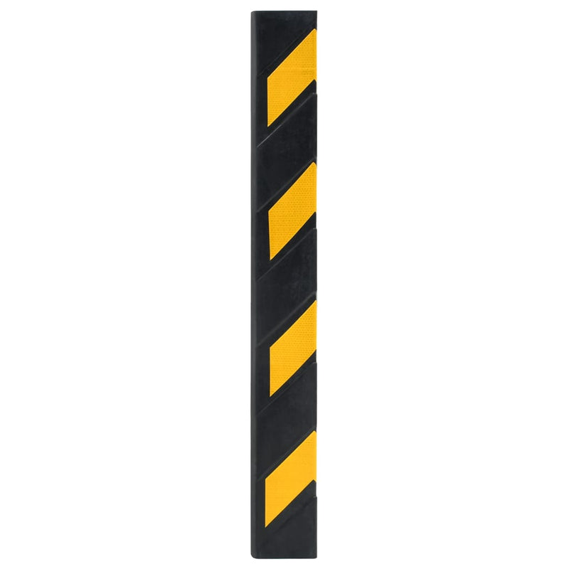vidaXL 10 db fényvisszaverő gumi sarokélvédő 80 cm