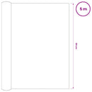 vidaXL matt csíkos kivitel PVC ablakfólia 0,9 x 5 m