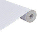 vidaXL matt csíkos kivitel PVC ablakfólia 0,9 x 20 m