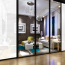 vidaXL matt csíkos kivitel PVC ablakfólia 0,9 x 20 m