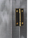 vidaXL fekete-fehér londoni busz mintás paraván 120 x 170 cm