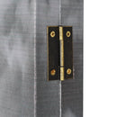 vidaXL fekete-fehér londoni busz mintás paraván 160 x 170 cm